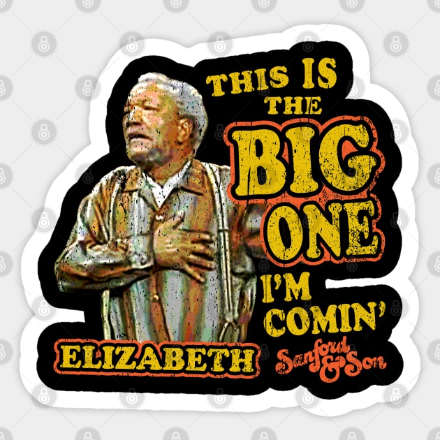 Sanford and Son Heart Attack - Sanford And Son - Sticker | TeePublic
